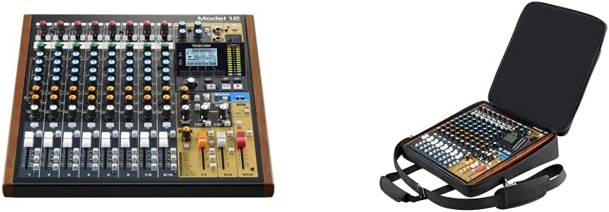 Tascam Model 12 All-in-One Digital Multitrack Recorder Bundle