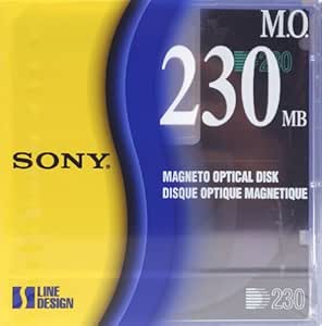 Sony 799182 3.5" 230MB Rewritable Magneto Optical Disk