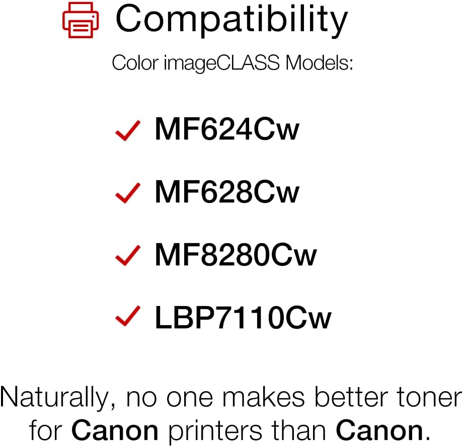 Canon CRG 131 Toner Bundle CMYHK High Capacity