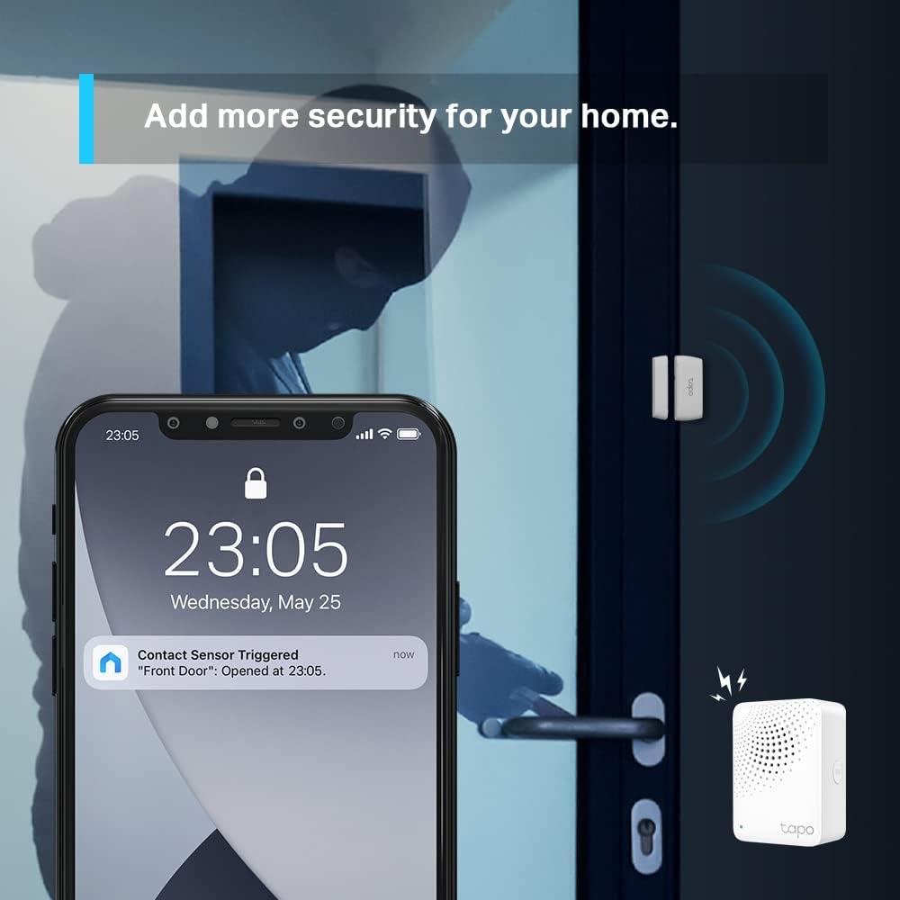 TP-Link Tapo T110 Mini Door Window Sensor (Hub Required)