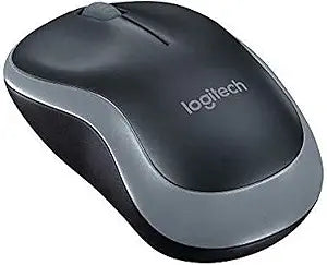 Logitech M185 Wireless Mouse - Gray, 1000 DPI, 2.4GHz