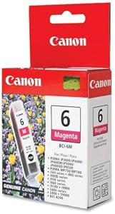 Canon 4707A003 BCI-6 Magenta Ink Tank - Compatible Printers — main product image