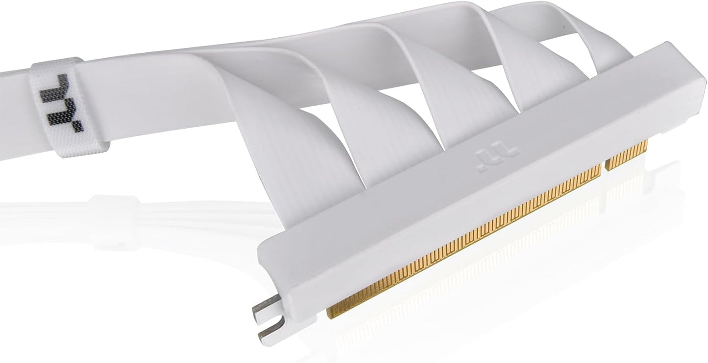 Thermaltake AC-077-CO6OTN-C1 PCIe 4.0 Riser Cable - Dual 90 Degree