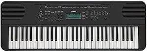Yamaha PSR E360 61-Key Portable Keyboard - Black