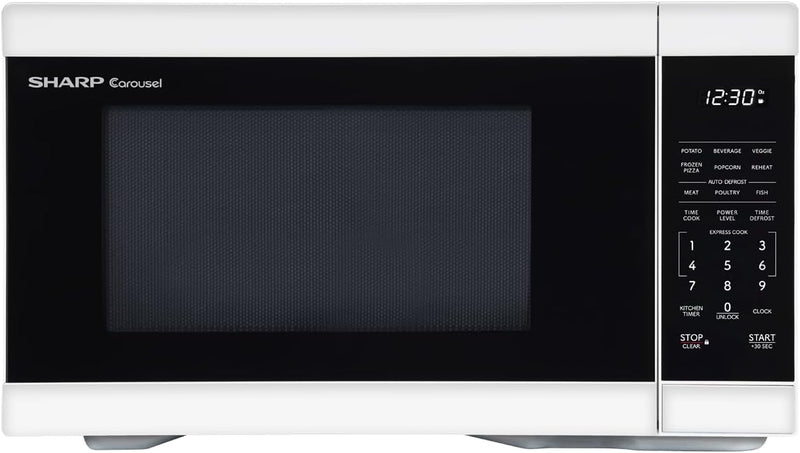 Sharp SMC1161KW 1.1 CuFt 1000W Countertop Microwave — main product image