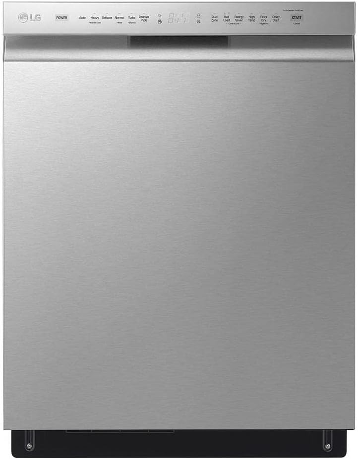 LG LDFN4542S QuadWash Front Control Dishwasher — main product image