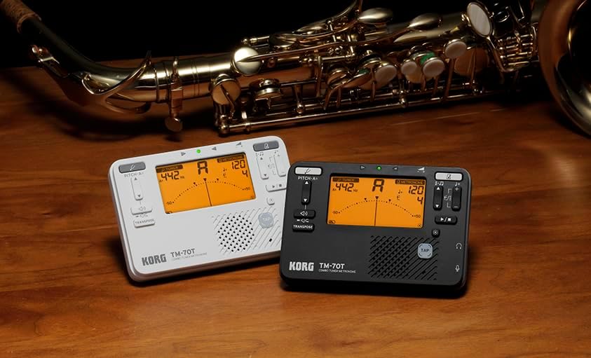 Korg TM70TBK Tuner Metronome Combo Black