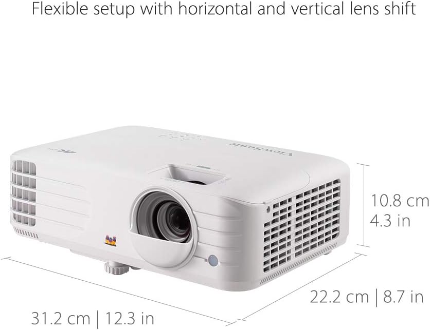ViewSonic PX701-4K 4K Projector 3200 Lumen Renewed