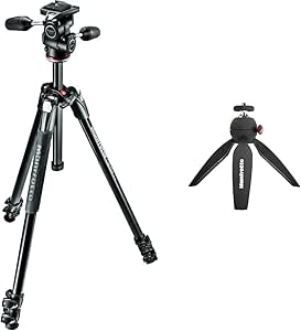 Manfrotto MK290XTA3-3WUS 290 Xtra Tripod Kit with PIXI Mini
