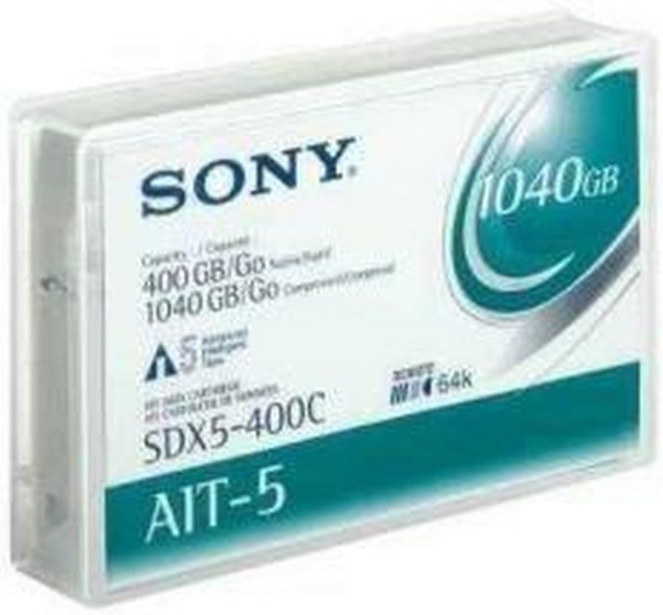 Sony SDX5400C AIT-5 Data Tape Cartridge 400GB/800GB