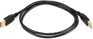 Monoprice 105442 3ft USB 2.0 A-A Cable Gold Plated