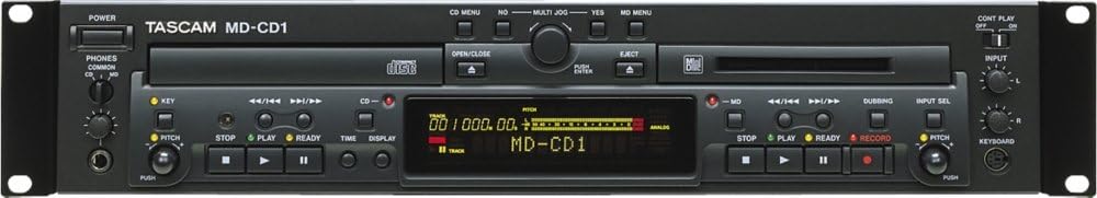 Tascam MD-CD1 MiniDisc Recorder CD Player Combo