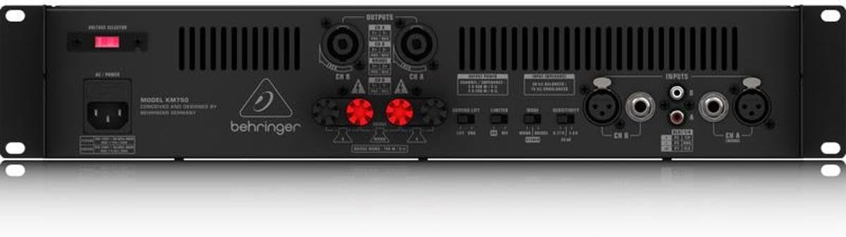 Behringer KM750 750-Watt Stereo Power Amplifier