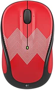 Logitech 910-004449 Red Wireless Mouse — main product image