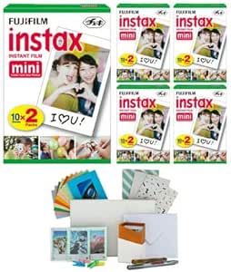 Fujifilm instax Mini Twin Film 100 Exposures Bundle