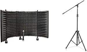 Monoprice Microphone Isolation Shield Stand Kit