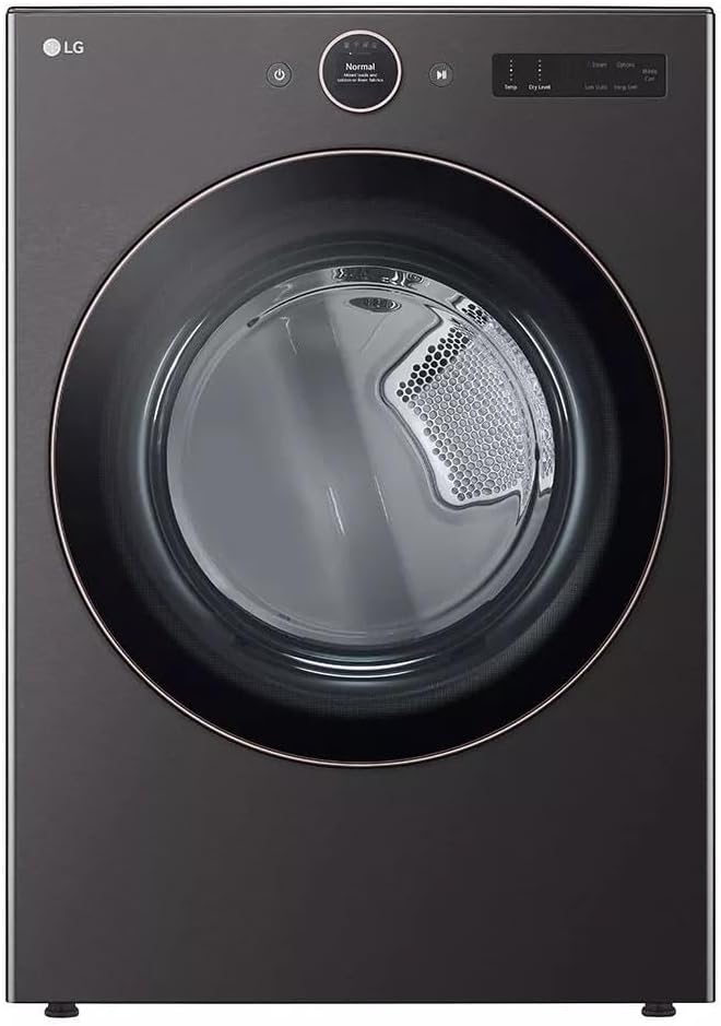 LG DLGX6501B 7.4 cu. ft. Smart Gas Dryer — main product image