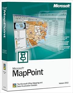 Microsoft MapPoint 2002 Business Mapping Software — main product image