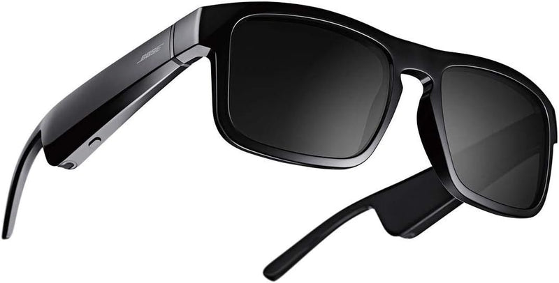 Bose Tenor Square Black Polarized Audio Sunglasses — main product image