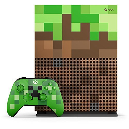 Microsoft 23C-00001 Xbox One S 1TB Minecraft Limited Edition Console