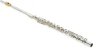 Yamaha YFL-462HY/LPGP Intermediate Flute Gold Lip Plate — main product image