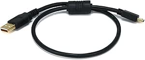 Monoprice 105446 1.5ft USB 2.0 Mini-B Cable