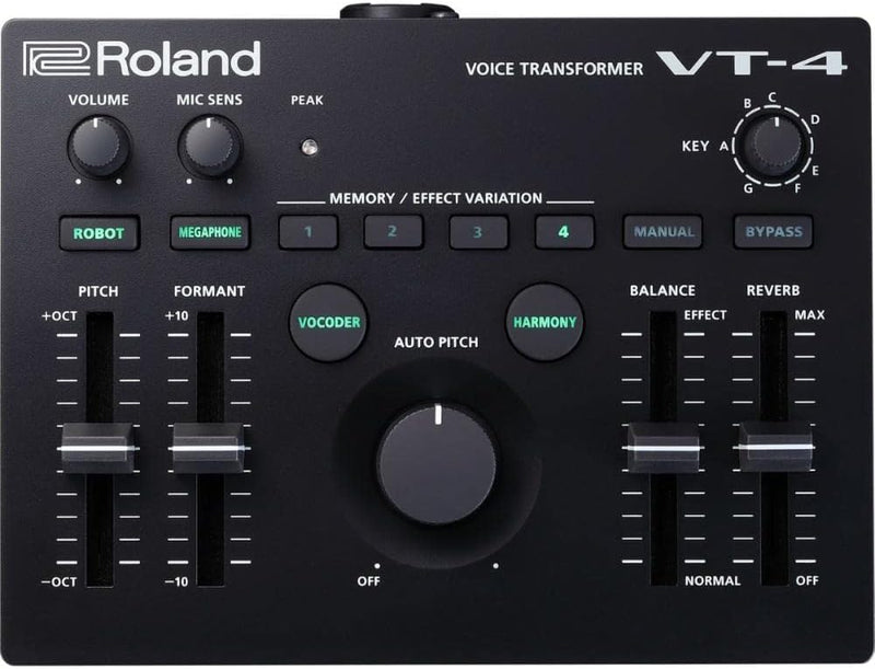 Roland VT-4 Vocal Transformer Black — main product image