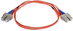Monoprice 2611 Fiber Optic Cable - SC/SC Multimode Duplex