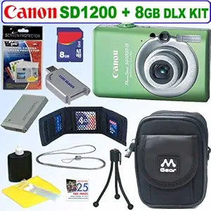 Canon SD1200 Powershot 10MP Digital Camera Kit — main product image