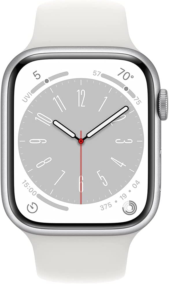 Apple Watch Series 8 GPS 41mm Silver (Renewed)