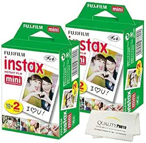 Fujifilm fuji4pk INSTAX Mini Film 40 Sheets + Cloth