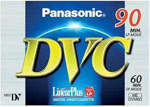 Panasonic DVM60FE DV Tape MiniDV 60 Minute — main product image