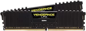Corsair CMK32GX4M2E3200C16 Vengeance LPX 32GB (2x16GB) DDR4 3200MHz RAM
