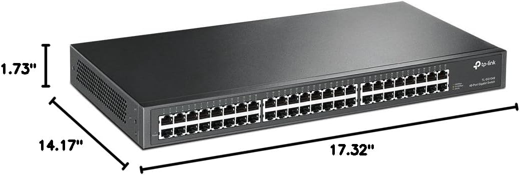 TP-Link TL-SG1048 48-Port Gigabit Rackmount Ethernet Switch
