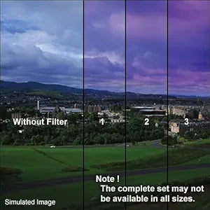 Tiffen 4" x 4" Graduated Twilight 2 Glass Filter