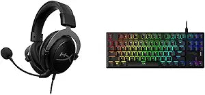HyperX Cloud II Alloy Origins Core Gaming Headset Keyboard