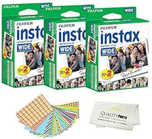 Fujifilm INSTAX Wide Instant Film 60 Sheets Pack