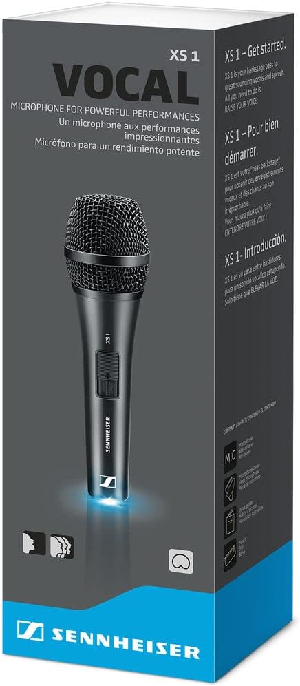 Sennheiser XS 1 Handheld Cardioid Vocal Microphone Bundle