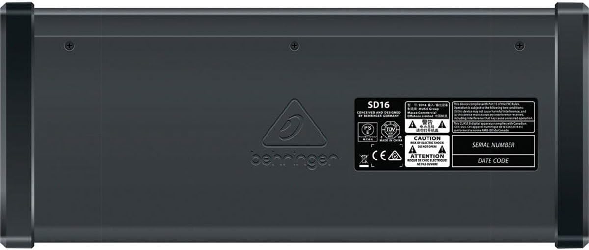 Behringer SD16 Digital Stage Box: 16 Midas Preamps, AES50, Ultranet