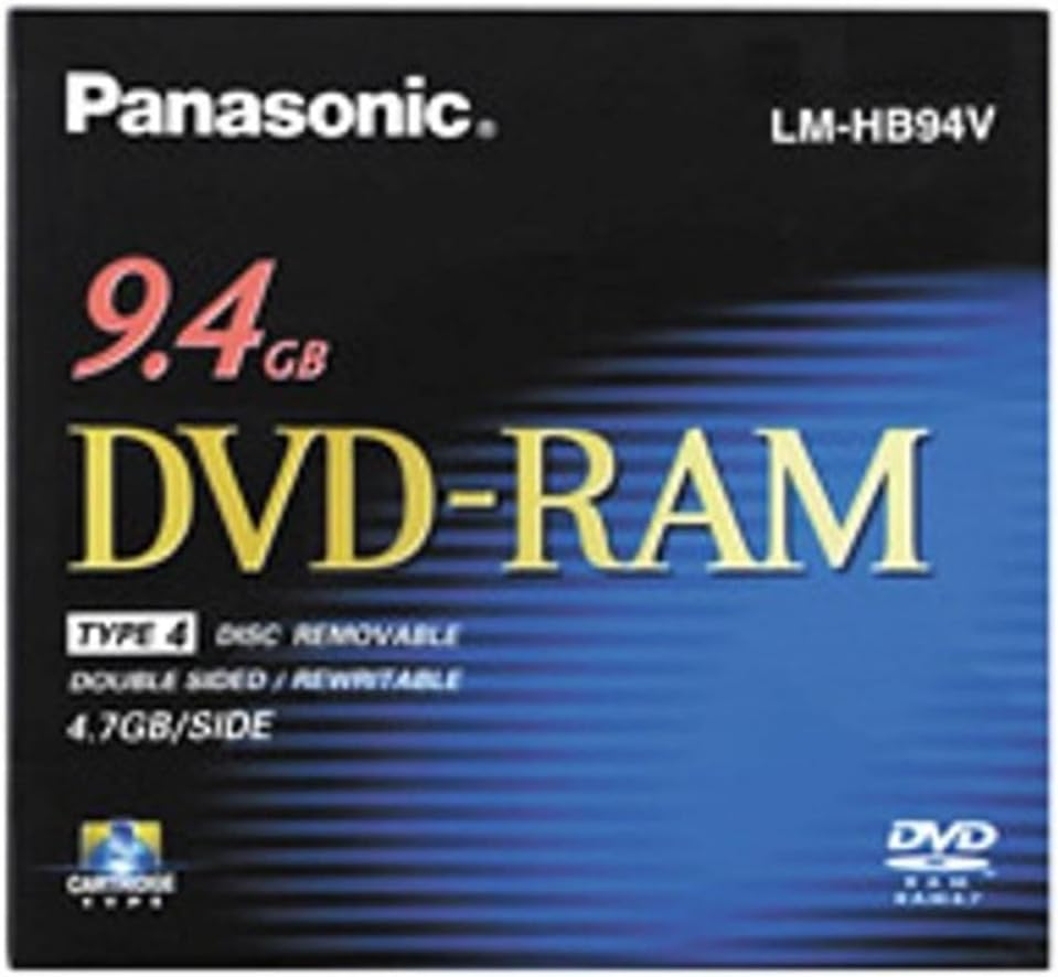 Panasonic LM-HB94V 9.4GB Double-Sided DVD-RAM