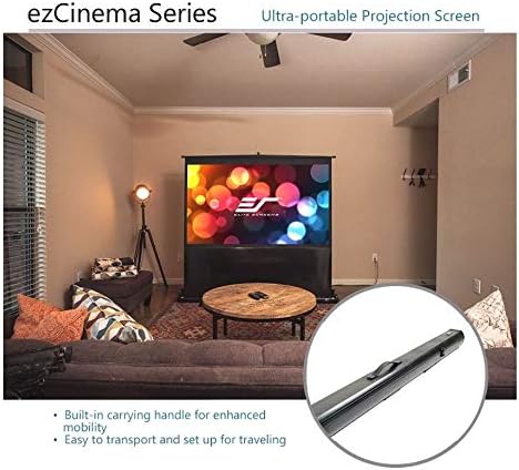 Elite Screens F150NWH ezCinema 150-Inch Pull Up Projector Screen