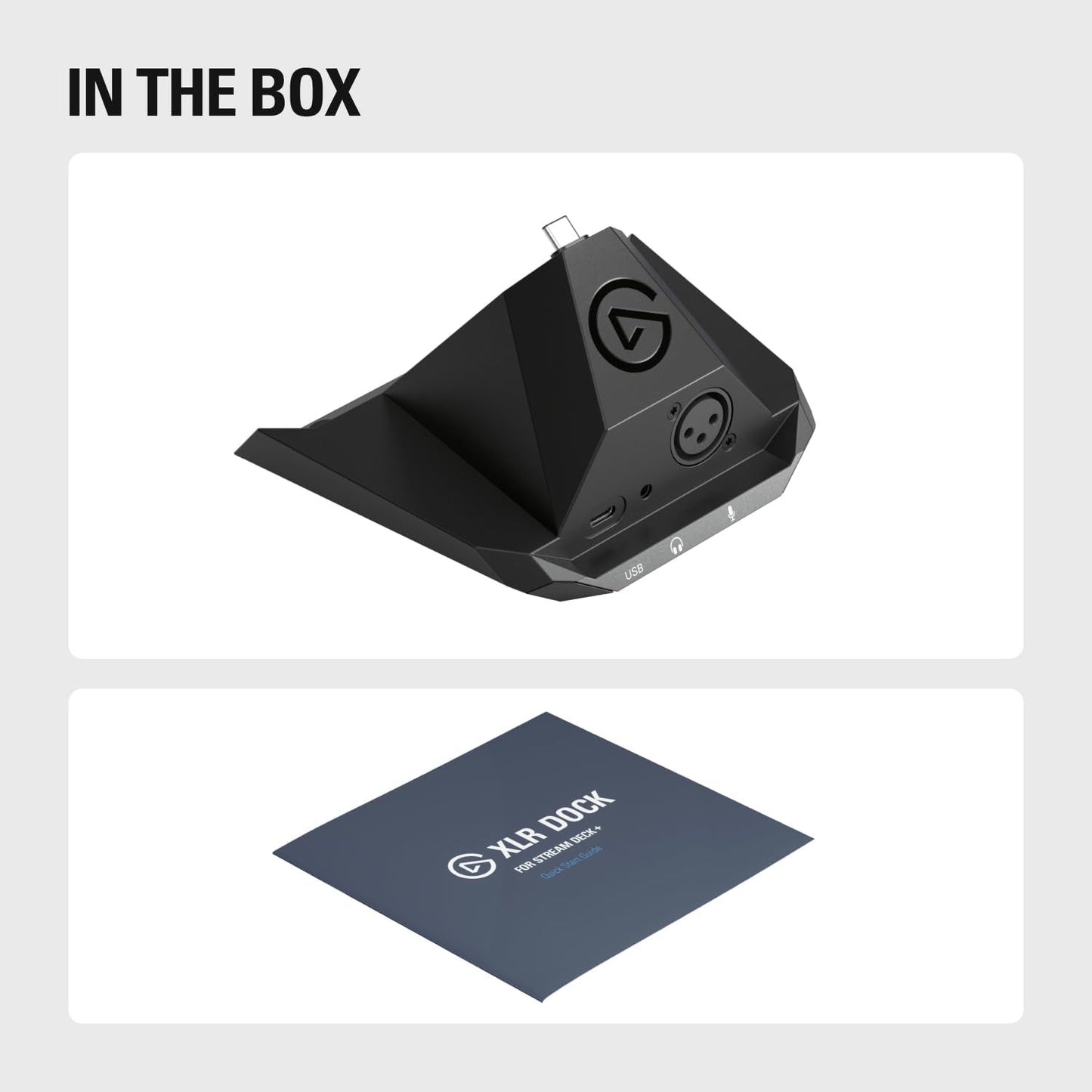 Elgato 20GBM9901 XLR Dock: Stream Deck Audio Interface