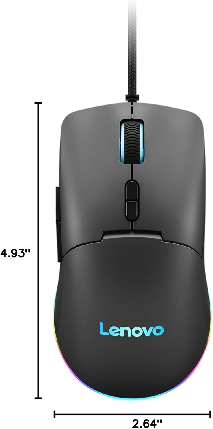 Lenovo M210 RGB Wired Gaming Mouse 8000 DPI