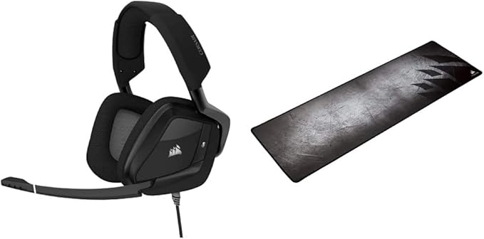 Corsair Void RGB Elite Gaming Headset & MM300 Mousepad
