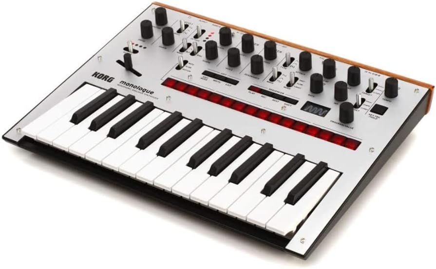Korg MONOLOGUESV Monologue Analog Synthesizer Silver