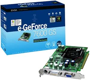 EVGA 512-P2-N548-TX e-GeForce 7600GS 512MB PCIe Video Card — main product image