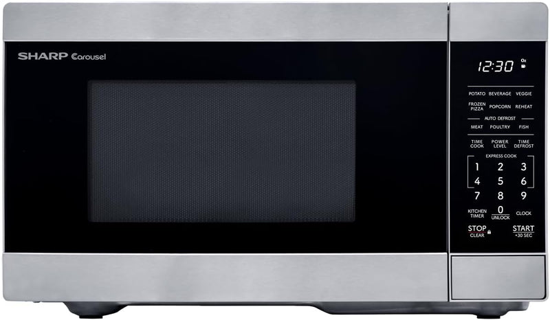 Sharp ZSMC0962KS 0.9 CuFt Stainless Steel Countertop Microwave — main product image
