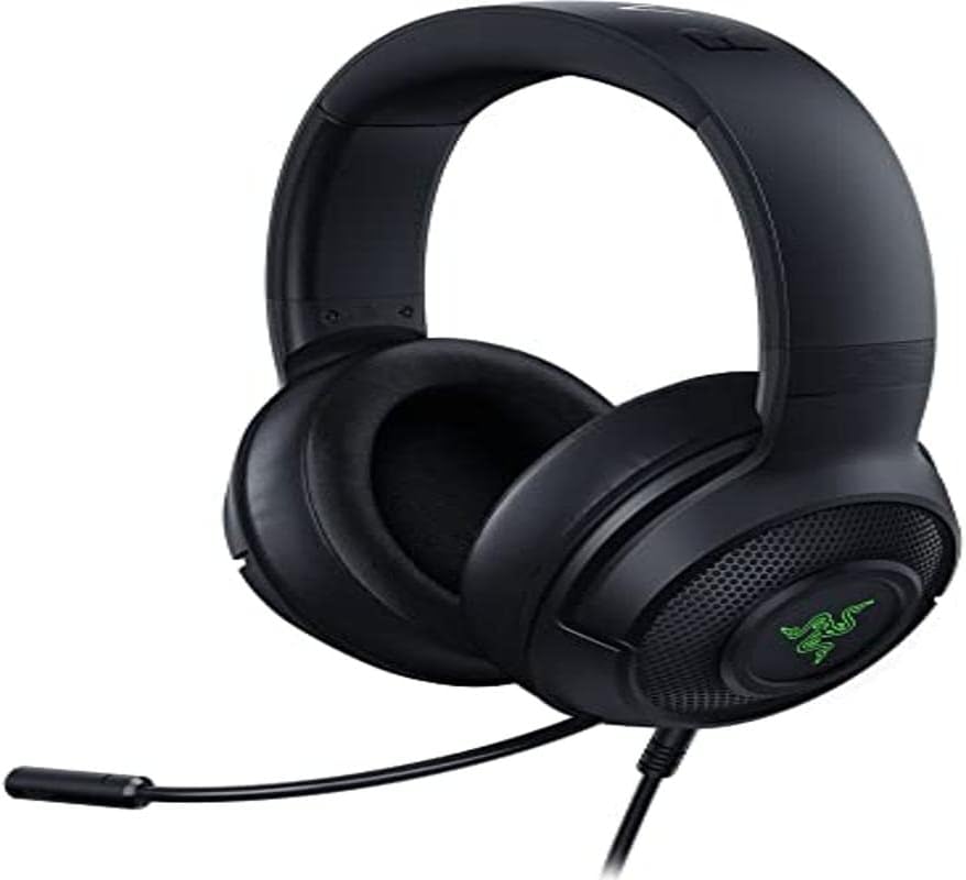 Razer RZ04-03750100-R3U1-cr Kraken V3 X 7.1 Gaming Headset (Renewed)