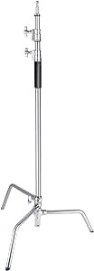 Neewer 10089718 Stainless Steel Heavy Duty C-Stand 5-10ft — main product image