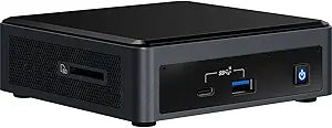 Intel BXNUC10I3FNKN1 Mini Desktop i3-10110U, Renewed